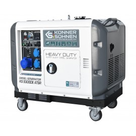 Generator de curent insonorizat 7 kw monofazat KS 9300DE ATSR